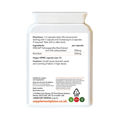 Image 2 for Ashwagandha Root Extract KSM-66 | 500mg | 60 Capsules