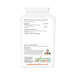 Image 2 for Ashwagandha Root Extract KSM-66 | 500mg | 120 Capsules