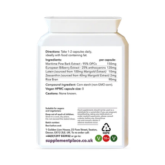 Image 2 for ClearVision | Pine Bark, Bilberry, Lutein, Zeaxanthin | 60 Capsules