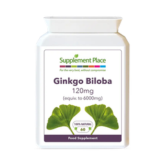 Image 1 for Ginkgo Biloba 120mg | Equivalent to 6,000mg | 60 Capsules