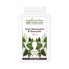 Image 1 for Trans Resveratrol + Quercetin 690mg | 120 Capsules