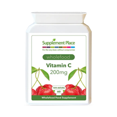 Image 1 for Wholefood Vitamin C 200mg | 60 Capsules