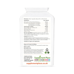 Image 2 for Vegan Omega 3 625mg | EPA+DHA+EPA | 240 Capsules