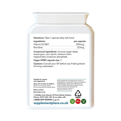 Image 2 for Vitamin K2 MK7 200mcg | 120 Capsules