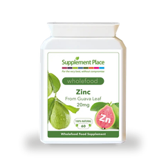 Image 1 for Wholefood Zinc from Guava 20mg | 60 Capsules