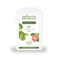 Image 1 for Wholefood Zinc from Guava 20mg | 240 Capsules