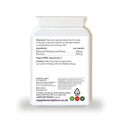 Image 2 for Reducose® Mulberry Leaf Extract 250mg | 60 Capsules
