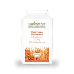 Image 1 for Lion's Mane Mushroom 500mg | 50% Polysaccharides | 120 Capsules