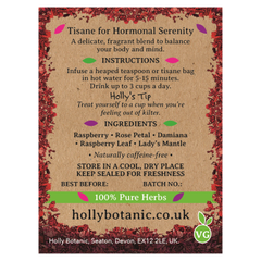 Image 2 for Harmony Tisane | Rasperry & Rose | 20 Cup Loose