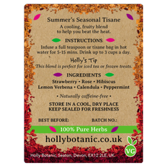 Image 3 for Strawberry & Lemon Verbena Tisane | 20 Cup Loose