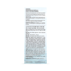 Image 2 for Skin1004 Madagascar Centella Hyalu-Cica Blue Serum with Hyaluronic Acid & Ivy Leaf Extract for All Skin Types 50ml