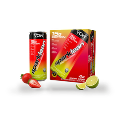 Image 1 for Sparklean Protein Drink Strawberry & Lime Flavour 330ml x 4