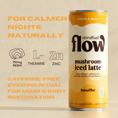 Image 2 for Mindfuel Flow Reishi Mushroom Oat Latte Banoffee 250ml