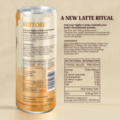 Image 5 for Mindfuel Flow Reishi Mushroom Oat Latte Banoffee 250ml