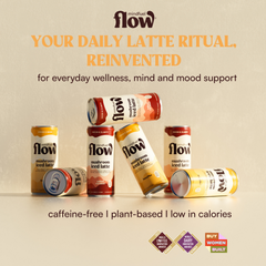 Image 5 for Mindfuel Flow Reishi Mushroom Oat Latte Banoffee 6 x 250ml