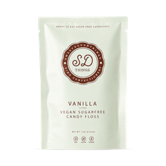 Image 1 for SweetDoughThings Vegan Friendly Sugar Free Candy Floss Vanilla Flavour 12g