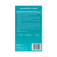 Image 2 for Liposomal NAD+ 300mg Capsules - 30 Day Supply 30 Capsules