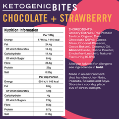 Image 2 for Chocolate + Strawberry Bites (4 x 35g)