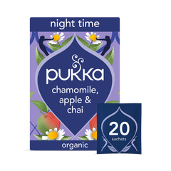 Image 1 for Night Time Chamomile, Apple & Chai Tea 20 Sachets