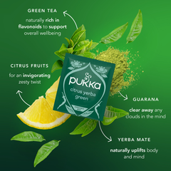 Image 5 for Uplift Citrus, Yerba & Green Tea 20 Sachets