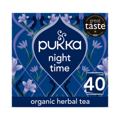 Image 1 for Night Time Chamomile, Lavender & Valerian Tea 40 Sachets