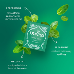 Image 4 for Digest Organic Three Mint Tea 40 Sachets