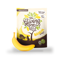 Image 1 for Freeze Dried Banana Crisps 12 x 18g