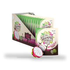 Image 1 for Freeze Dried Dragon Fruit Crisps 12 x 18g