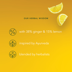 Image 5 for Wellbeing Lemon, Ginger & Manuka Honey Tea 40 Sachets