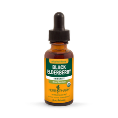 Image 1 for Black Elderberry, Alcohol-Free 30ml Organic