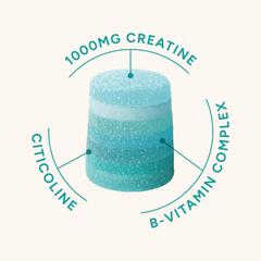 Image 2 for Creatine Mind Nutrient Stacks 90 Gummy