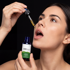 Image 2 for CBD Guru CBD Oil Drops 500mg 10ml - Fresh Mint Flavour Broad Spectrum CBD