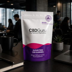 Image 3 for CBD Guru Sugar Free CBD Gummies 20mg 30 Pack - Mixed Fruit Flavour Broad Spectrum CBD Gummies, 600mg Total CBD