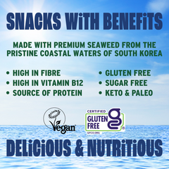 Image 5 for Crispy Avocado Oil Seaweed Snacks 20x4g