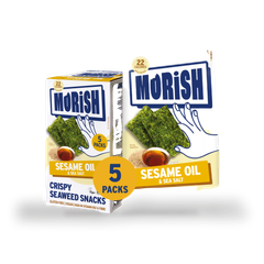 Image 1 for Crispy Sesame Oil Seaweed Snacks 5x4g
