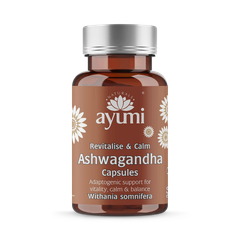 Image 1 for Ashwagandha Vegan Capsules, Natural Stress and Energy Support | High Potency 60 Capsules