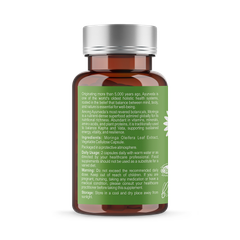 Image 3 for Moringa Vegan Capsules, 90 Plus Nutrients for Energy, Immunity and Skin | High Potency 60 Capsules