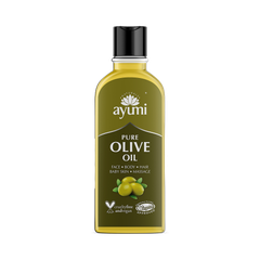Image 1 for Cold Pressed Pure Olive Oil, Natural Oil for Face, Body,  Hair Nourishment 150ml