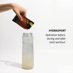 Image 3 for Recuperation Hypotonic Drink Powder Orange | Electrolytes + Vitamin B1 & Mineral Salts | Fast Hydration for Cycling, Running & Endurance Sports | Vegan | Pack of 20 Sachets