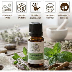 Image 2 for Officinale Peppermint Essential Oil - Food Grade Peppermint Essential Oil for Diffusers, Humidifiers and Aromatherapy, Vegan and Pure Organic Formula - 10 ml