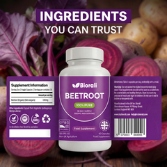 Image 2 for Organic Beetroot Capsules - 60 Capsules