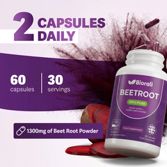Image 4 for Organic Beetroot Capsules - 60 Capsules