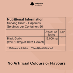 Image 3 for Black Garlic Capsules 180s