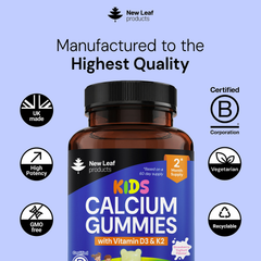 Image 2 for Calcium, D3 & K2 Gummies (Kids)