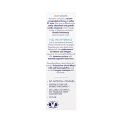 Image 4 for High Strength Iron Drops Blueberry 20 mg 50 ml