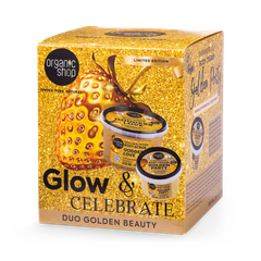 Image 2 for Glow & Celebrate Golden Beauty Gift Set 250ml/100ml