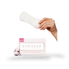 Image 1 for 100% Organic Cotton Topsheet Pantyliners – 24 Liners – Regular