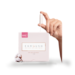 Image 1 for 100% Organic Cotton Tampons – 16 Tampons – Super