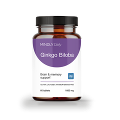 Image 1 for Ginkgo Biloba 1000mg, 60 tablets