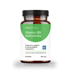 Image 1 for Vitamin B9 (Methylfolate) 400mcg  60 tablets
